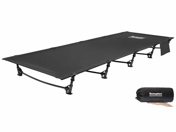 Lit de camp pliable en aluminium 192 x 70 cm | Tentes / Couchage 